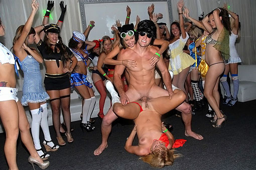Holly Marie Bryn in In The Vip: Costume Party Orgy